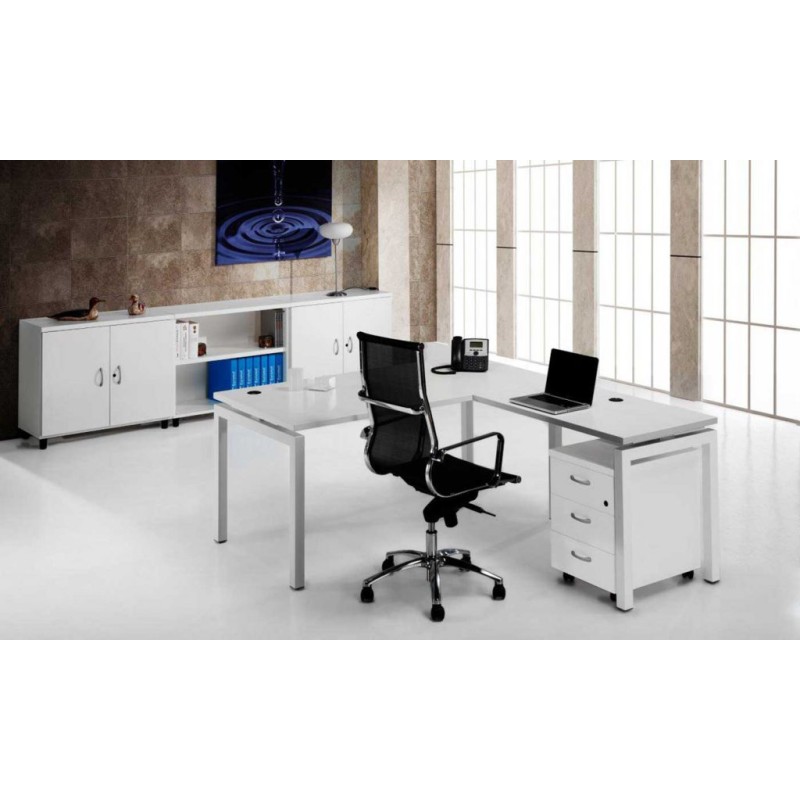 Mesa de Oficina Económica Euro 5000 - Muebles de Oficina Officinca.