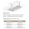 Mesa abatible MOBIX