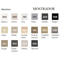 Mostrador recepción DELTA PLUS NATURE